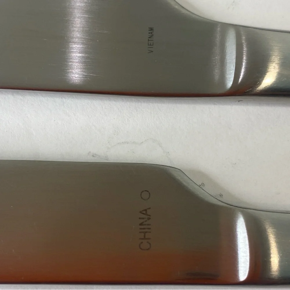 Lot Of 6 Robert Welch RW Meridian Satin Serrated Dinner Knives Replacement Lot B